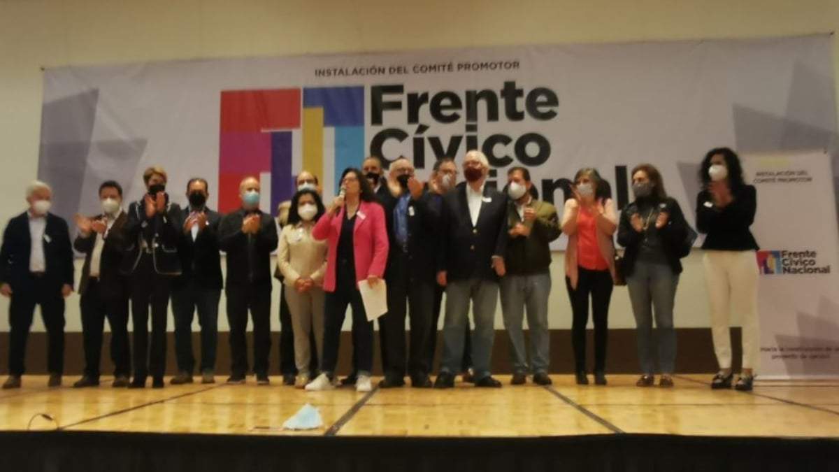 Integrantes del Frente Cívico Nacional