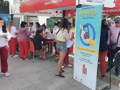 Por el Día Mundial de la Diabetes, realizan una jornada de control gratuita
