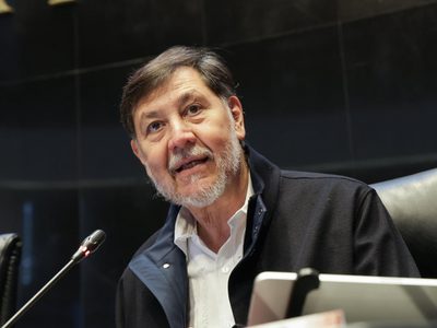 Fernández Noroña no descarta reelegirse como presidente de la Mesa Directiva del Senado