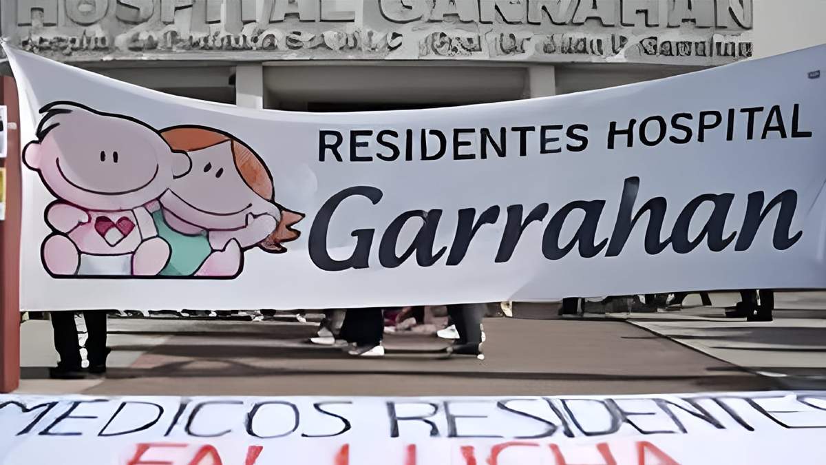 Hospital Garrahan. Fuente: (X)