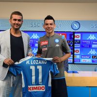 'Chucky” Lozano es presentado formalmente con el Napoli de Italia