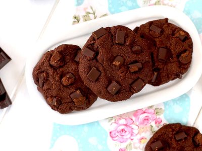 Cookies de chocolate: sin manteca y con 1 solo huevo, prepará esta receta ideal para la hora del mate