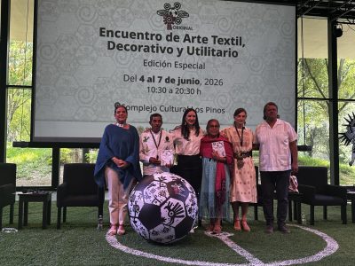 El encuentro de arte textil "Original" se realizará en el Complejo Cultural Los Pinos