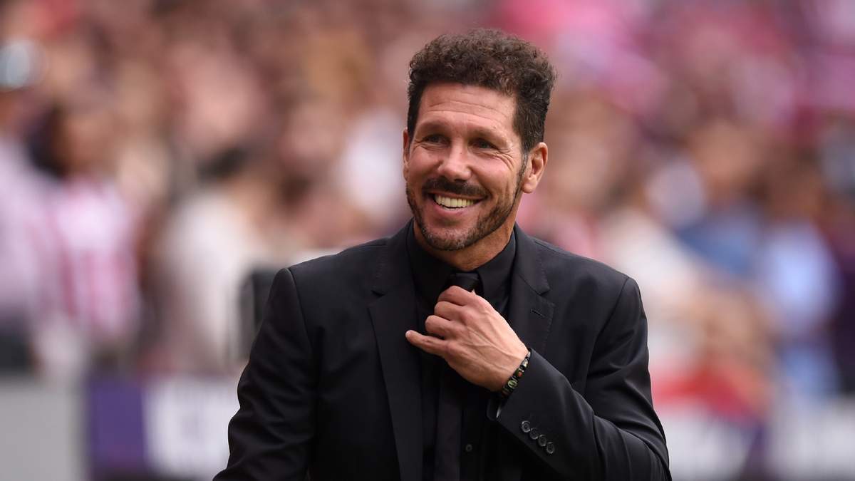 Diego Simeone. Fuente: (Twitter)