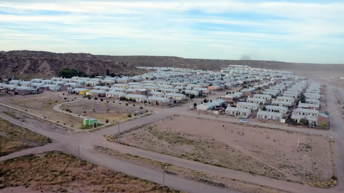 Barrio Z1 de Neuquén. Fuente: (Twitter)