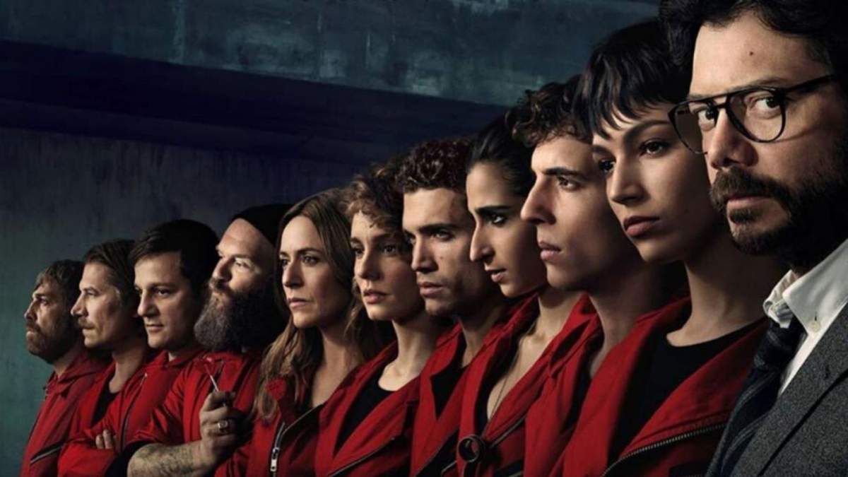 "La Casa de Papel". Fuente: (Instagram)
