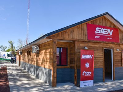 Así fue la inauguración de la base del SIEN en Zapala