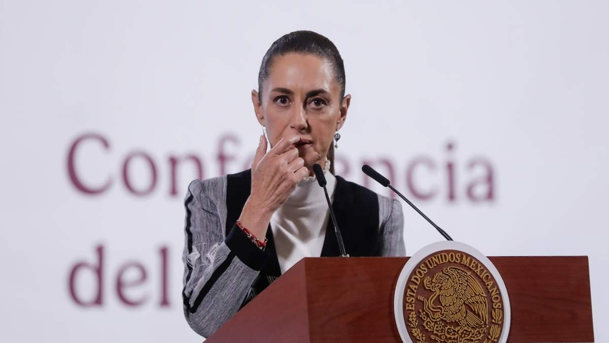 La presidenta de México, Claudia Sheinbaum en la mañanera
