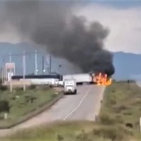 Delincuentes hacen bloqueos en Zacatecas por segundo día consecutivo