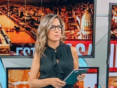 Sandra Borghi debió abandonar una comunicación en vivo por un pequeño percance