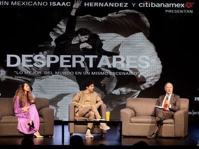 Isaac Hernández regresa para "Despertares", y las elecciones...