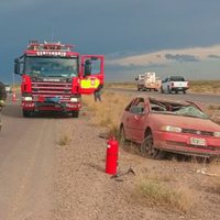 Doble accidente en Ruta 51: dos vuelcos en menos de una hora dejan varios heridos