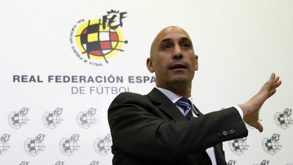 Luis Rubiales. Fuente: (Twitter).