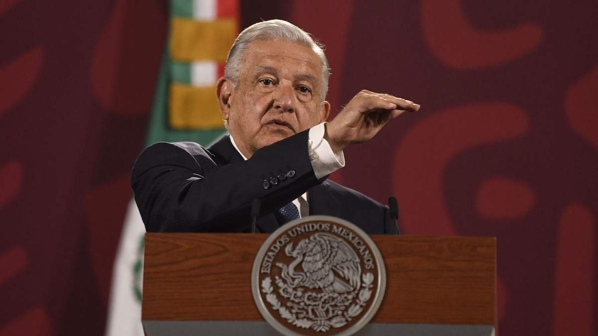 El presidente López Obrador