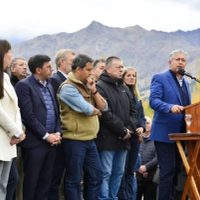 Se inauguró el asfalto de la Ruta Provincial 39 entre Huinganco y Andacollo