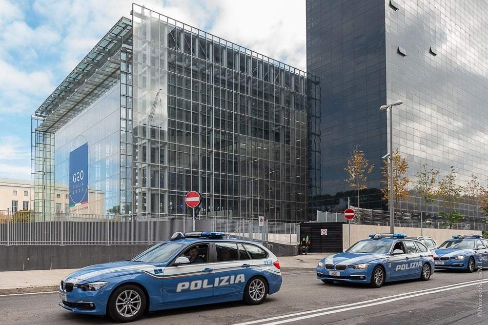 La policía ha desplegado a 5 mil elementos para vigilar la zona y las áreas donde estarán los líderes mundiales