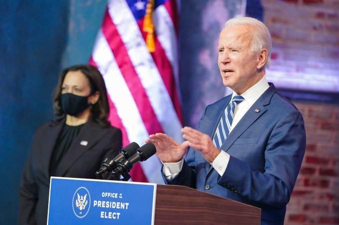 Joe Biden, presidente electo de Estados Unidos