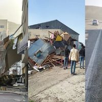 Vientos de hasta 150 km por hora generaron destrozos en Comodoro Rivadavia