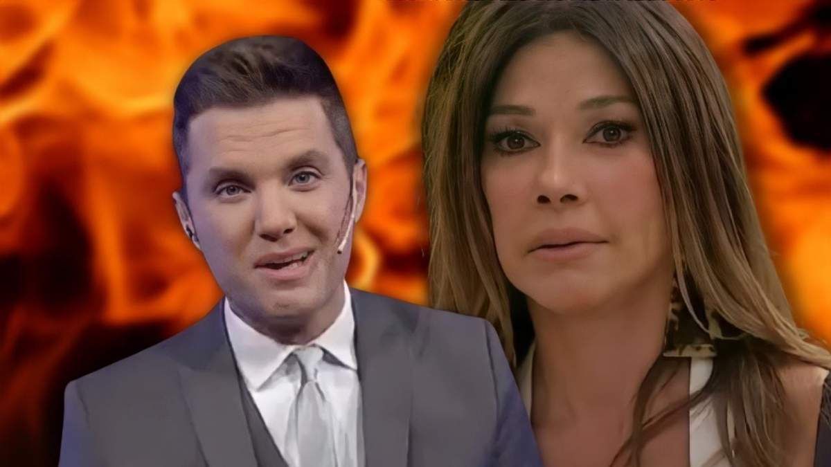 Santiago del Moro y Catherine Fulop. Fuente: (Minuto Neuquén)