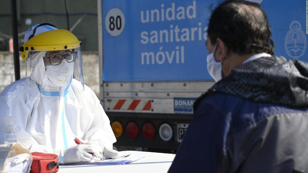 El coronavirus avanza en Argentina. Fuente: (Twitter)