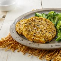 Medallones de garbanzo y calabaza: rendidores y muy rápidos de preparar para almorzar o cenar