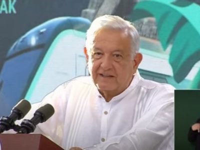 “Es un día muy especial para el sureste”: AMLO inaugura el primer tramo del Tren Maya