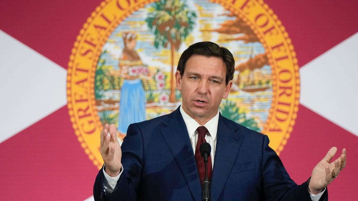 El gobernador de Florida, Ron DeSantis