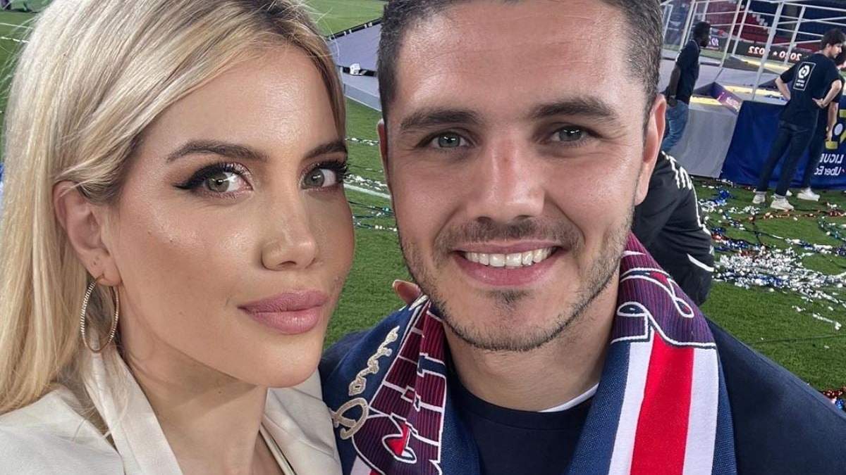 Wanda Nara y Mauro Icardi. Fuente: (Instagram)
