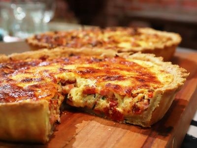 Tres propuestas de tartas saladas para este domingo de final del Campeonato Mundial