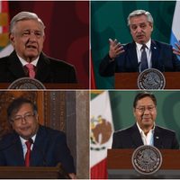 México, Argentina, Colombia y Bolivia abogan por Pedro Castillo; es "víctima" de hostigamiento