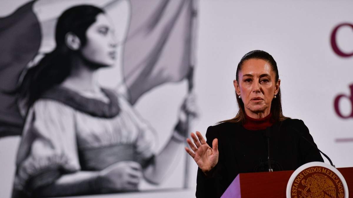 La presidenta en Palacio Nacional
