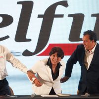 Insiste AMLO: "Delfina ganó, es la gobernadora electa" (Video)