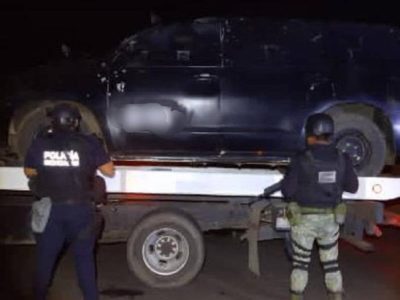 Enfrentamiento en Tocumbo: reportan seis muertos, dos detenidos y aseguran armas y vehículos blindad