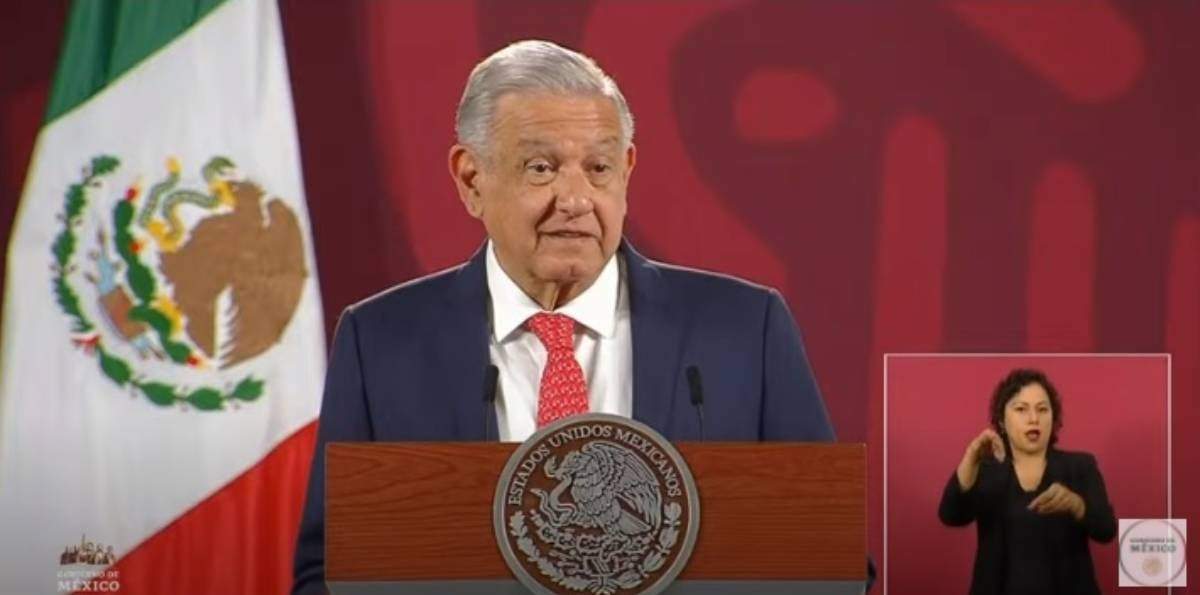 El presidente López Obrador