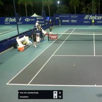 Tenista bosnio amenaza de muerte a juez en pleno duelo del Abierto de Acapulco