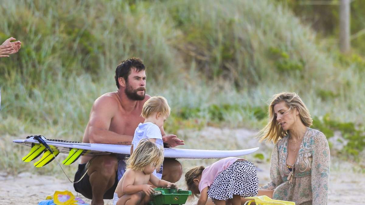 La familia Hemsworth. Fuente: (Instagram).
