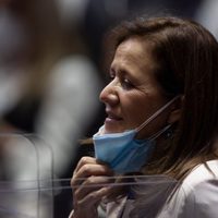 Le llueven críticas y burlas a Margarita Zavala por cantinflear en San Lázaro