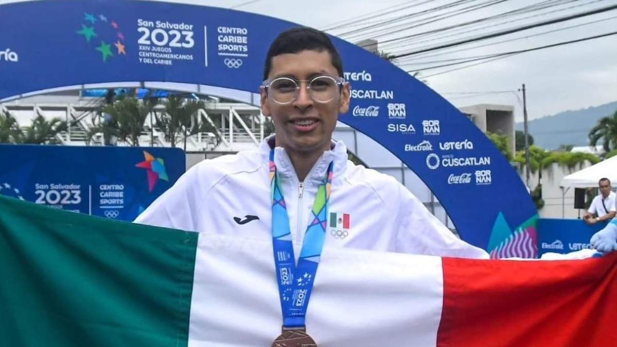 El marchista mexicano Noel Chama