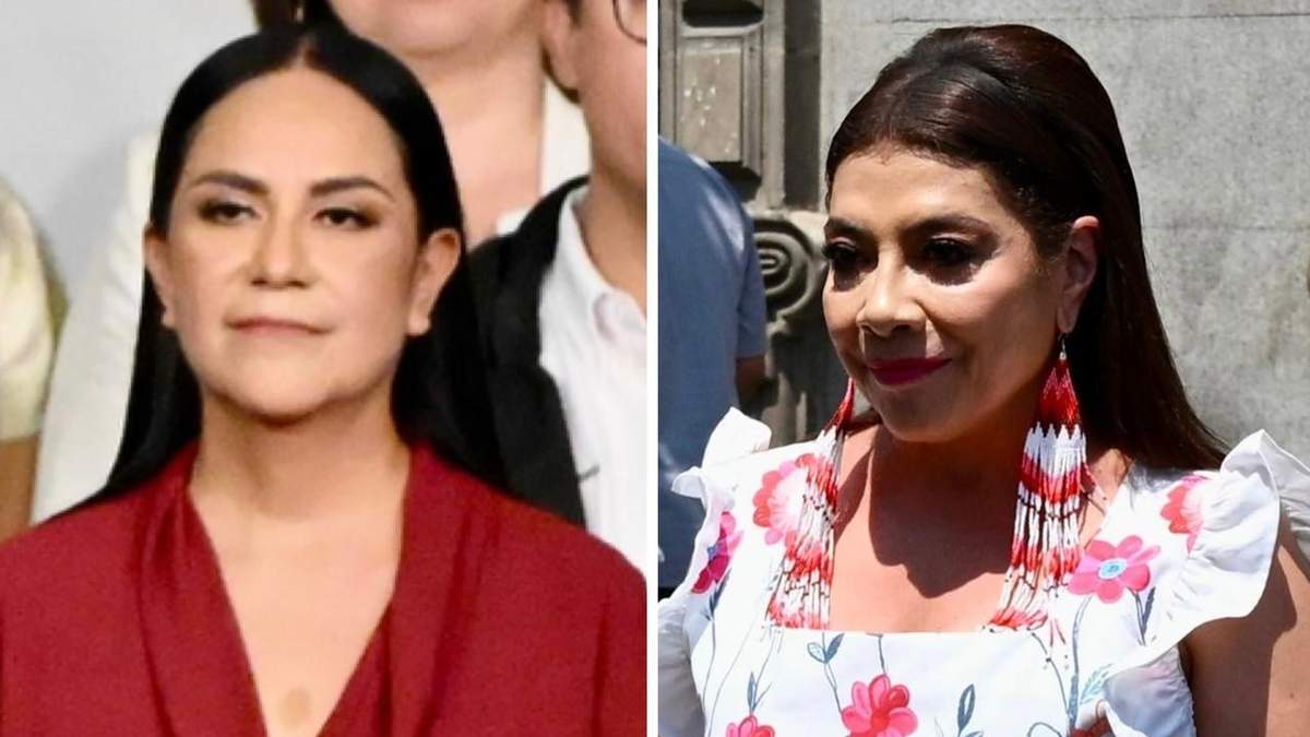 Ariadna Montiel y Clara Brugada