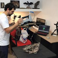 El Museo de Ciencias Naturales de la UNCO realiza modelos 3D de los restos fósiles