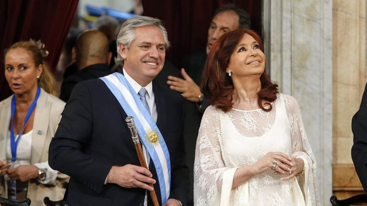 Fernández y CFK. Fuente: (Instagram)