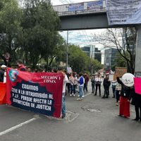 Cuarto día de protestas: Trabajadores del Poder Judicial vuelven a cerrar varias vías de la CDMX