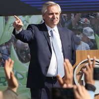 Alberto Fernández encabeza un congreso del Frente de Todos