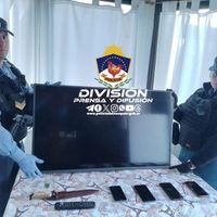 La Policía recuperó computadoras, televisores y otros artefactos en Junín de los Andes