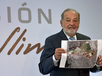 Slim y su aeropuerto 'espectacular”