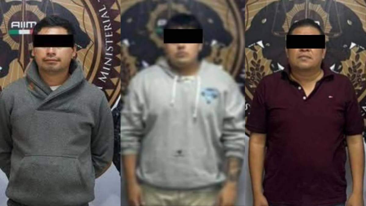 Los tres exservidores públicos del Registro Civil detenidos por la presunta venta de actas de nacimiento mexicanas a ciudadanos extranjeros