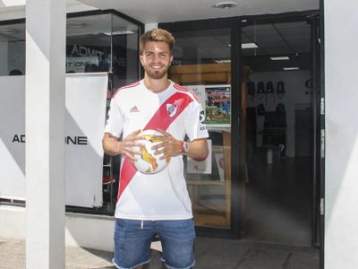 River y un sentido mensaje para Centurión por el fallecimiento de su primo Santi