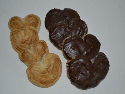 Palmeritas de chocolate bajas en calorías: con 3 ingredientes que no vas a poder creer y quedan súper crujientes