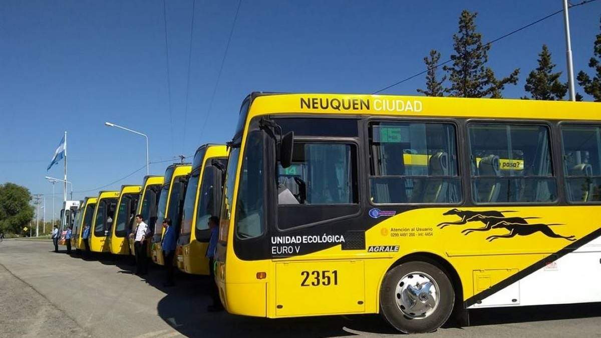 El ejecutivo admitió que hace dos años no cambian las unidades. Fuente: (Autobuses Neuquén)
