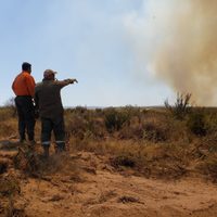¡Alivio! Logran controlar las llamas en Las Grutas